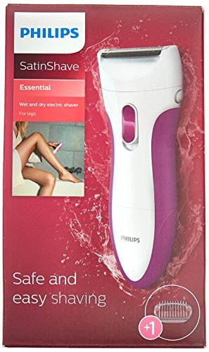 Philips HP6341/02 maquinilla de afeitar para mujer Blanco 1 cabezal(es) - Depiladora femenina (Blanco, AA, Afeitadora eléctrica)