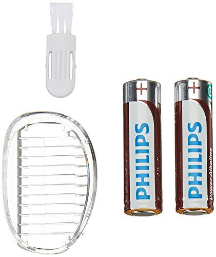 Philips HP6341/02 maquinilla de afeitar para mujer Blanco 1 cabezal(es) - Depiladora femenina (Blanco, AA, Afeitadora eléctrica)