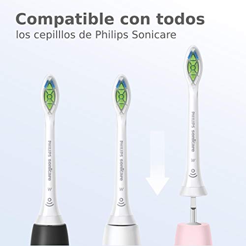 Philips HX6062/10 - Pack con 2 cabezales Optimal White para cepillos Sonicare