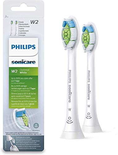 Philips HX6062/10 - Pack con 2 cabezales Optimal White para cepillos Sonicare