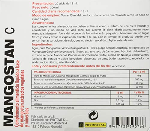 PHYTOVIT - MANGOSTAN C 20amp PHYTOVIT