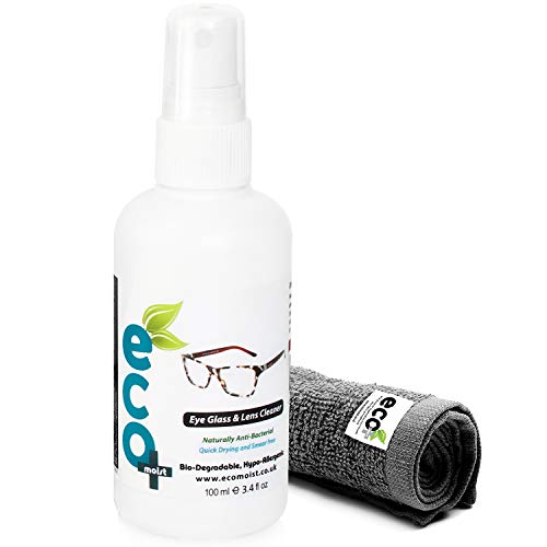 please amend the title to: Líquido Limpiador óptico de Gafas y Lentes con toalla de Microfibra Fina 100ml