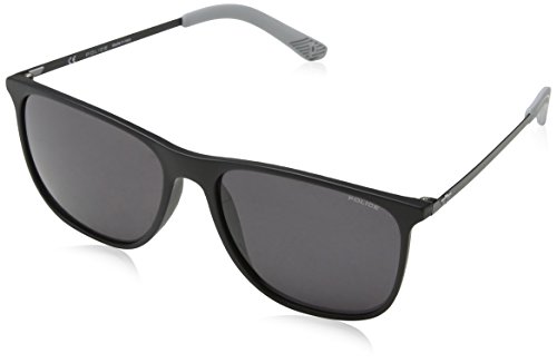 Police SPL567-6AAF Gafas, negro, 57/17/145 Unisex Adulto