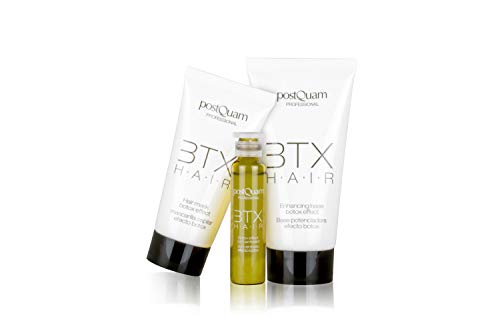 Postquam - Fiber BTX Hair | Kit Tratamiento Pelo Efecto Botox Capilar - Base, Mascarilla y Concentrado