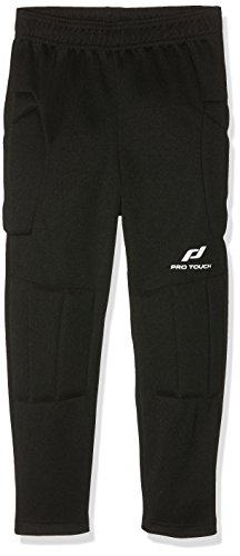 Pro Touch Club - Pantalones de Portero para niños (Unisex), otoño/Invierno, Pantalón de Portero para niño Club Largo, Unisex niños, Color Negro, tamaño 152