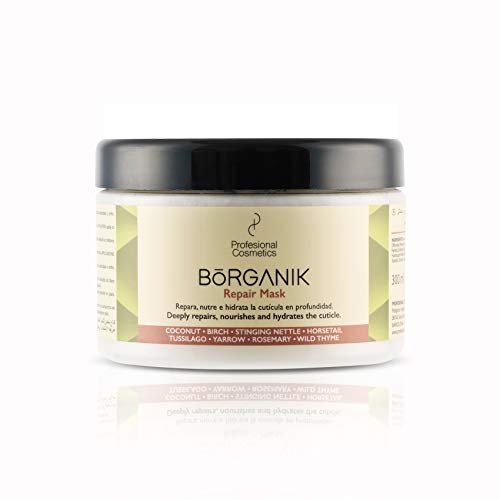 Profesional Cosmetics Borganik repair mask. Mascarilla reparadora para el pelo - 300 ml.