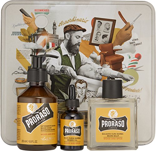 Proraso Estuche Cuidado De Barba Madera Y Especias 1103.5 g