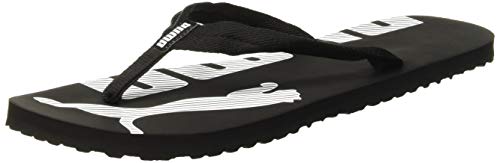 PUMA Epic Flip V2, Chanclas Unisex Adulto, Negro (Black/White), 43 EU