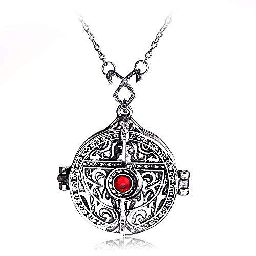 pyongjie Collar para Hombre The Mortal Instruments City of Bones Collar Vintage Angelic Power Runes Shadowhunters Colgante Hombres y Mujeres Regalo Dropshipping