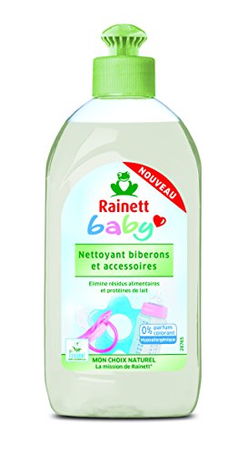 Rainett Detergente lavavajillas para biberones y utensilios de bebé - 300 ml