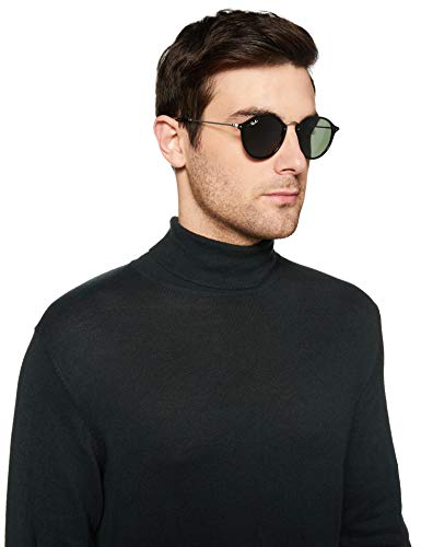 Ray-Ban 0Rb2447 Gafas de sol, Black, 52 para Hombre