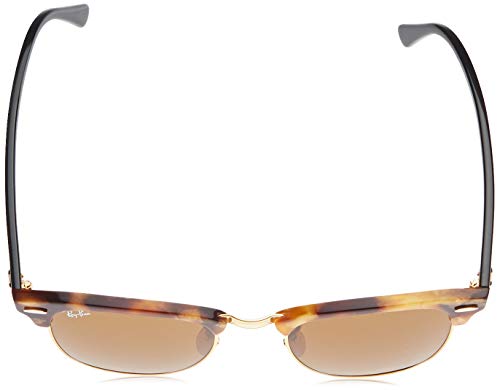 Ray-Ban 0RB3016 - Gafas de Sol Unisex-Adultos, Marrón (Spotted Brown Havana), 49 mm