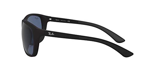 Ray-Ban 0RB4307 Gafas de sol, Matte Black, 61 para Hombre