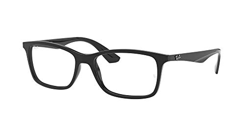 Ray-Ban 0rx 7047 2000 56 Monturas de gafas, Black, Hombre