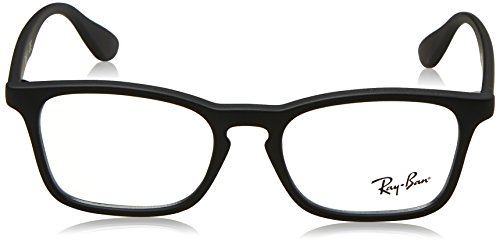 Ray-Ban 0Ry1553, Monturas de Gafas Unisex-Niños, Negro (Rubber Black), 48