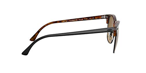 Ray-Ban Clubmaster Color Mix RB3016-12773K-51 Gafas, Havana, 49 Unisex Adulto