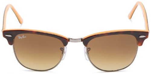 Ray-Ban Clubmaster Color Mix RB3016-1278T6-51 Gafas de sol, Azul, 51 Unisex