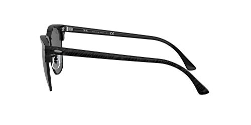 Ray-Ban Clubmaster Gafas de lectura, Schwarz, 51 Unisex Adulto