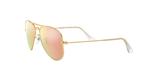 Ray-Ban JUNIOR 0rj9506s Gafas de sol, Matte Gold, 50 Unisex-Niño