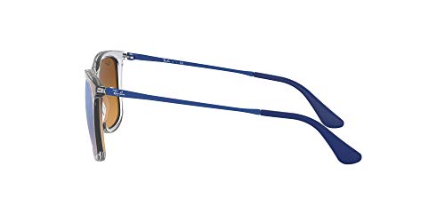 Ray-Ban JUNIOR 9063s Gafas de sol, Transparente, 48 Unisex-Niño