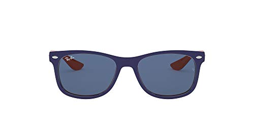 Ray-Ban JUNIOR New Wayfarer Junior Gafas de Sol, Top Azul/Naranja, 49 Unisex-Niño