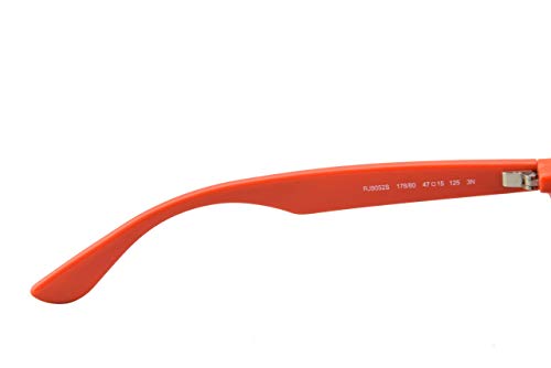 Ray-Ban Junior Rj9052S, Gafas de Sol, 47mm, Azul y Naranja