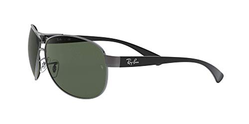 Ray-Ban Mod. 3386 Gafas de sol, Gunmetal, 67 para Hombre