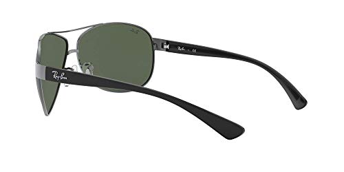 Ray-Ban Mod. 3386 Gafas de sol, Gunmetal, 67 para Hombre