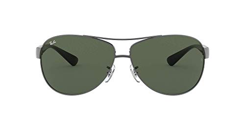 Ray-Ban Mod. 3386 Gafas de sol, Gunmetal, 67 para Hombre