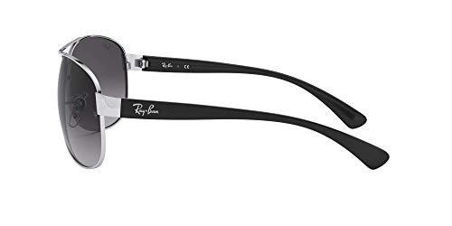 Ray-Ban Rb 3386 Gafas de sol, Silver, 67 para Hombre