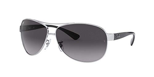 Ray-Ban Rb 3386 Gafas de sol, Silver, 67 para Hombre