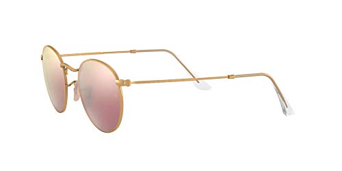 Ray-Ban RB 3447 Gafas de sol, Matte Gold, 50 para Hombre