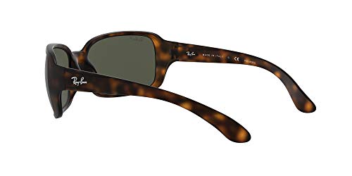 Ray-Ban RB 4068 Gafas de sol, Matte Havana, 60 para Mujer