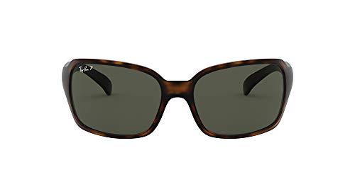 Ray-Ban RB 4068 Gafas de sol, Matte Havana, 60 para Mujer