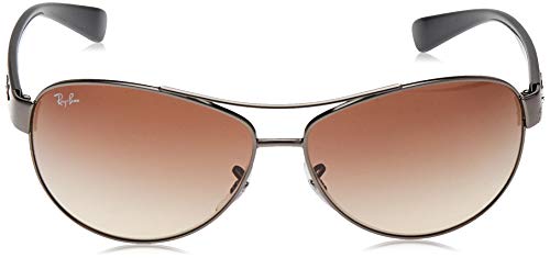 Ray-Ban Rb3386 Gafas de sol, Gunmetal, 63 para Hombre