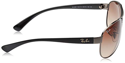 Ray-Ban Rb3386 Gafas de sol, Gunmetal, 63 para Hombre