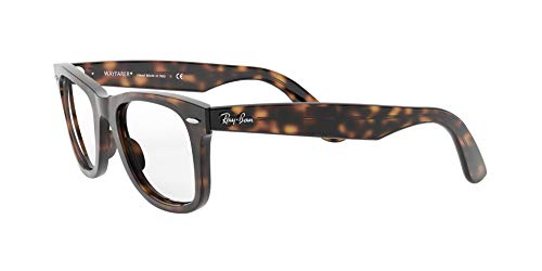 Ray-Ban Wayfarer Monturas de gafas, Havana, 50 Unisex-Adulto