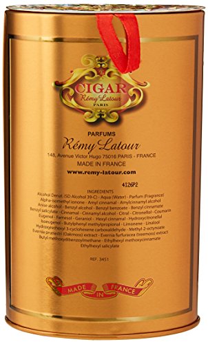 Remy Latour Cigar Black Oud Eau de Toilette Spray for Men, 3.3 Ounce by Remy Latour