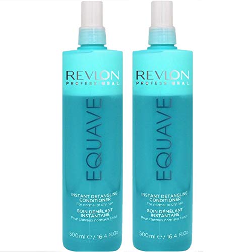 Revlon Equave Beauty Hydro Acondicionador instantáneo nutritivo, juego de 2 x 500 ml