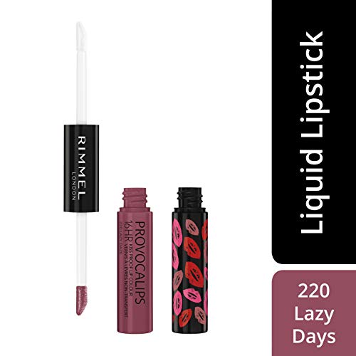 Rimmel London Provocalips, Barra de labios (Tono 220 Lazy Daze) - 1 unidad