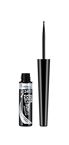 Rimmel London Scandaleyes Bold Liquid Eyeliner Delineador Líquido Tono 1 - 9,86 gr