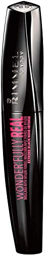 Rimmel London Wonderfully Real Máscara de Pestañas Tono Ultrablack - 11 ml