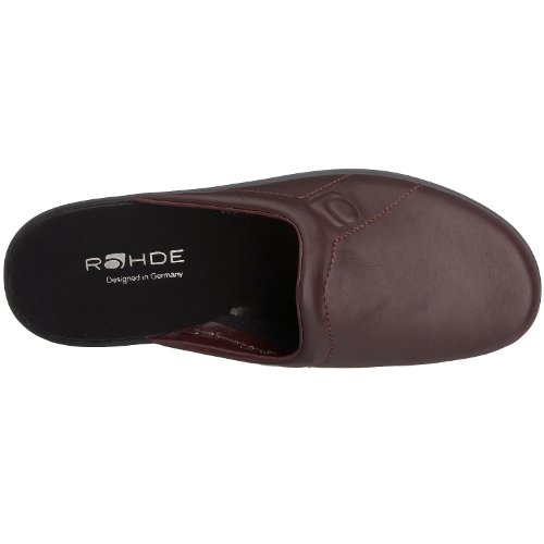 Rohde 1558-Bordeaux - Sandalias de Cuero para Hombre, Color Rojo, Talla 47