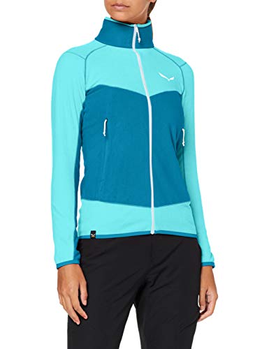 SALEWA Plose 5 Polarlite FZ Sudadera, Mujer, BLU (Malta/5630), 38