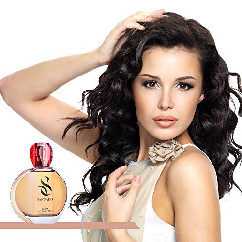 SANGADO Vainilla Capucchino Perfume para Mujeres, Larga Duración de 8-10 horas, Olor Lujoso, Oriental Vainilla, Francesas Finas, Extra Concentrado (Parfum), Spray de 60 ml, Un Gran Regalo Para Mujeres