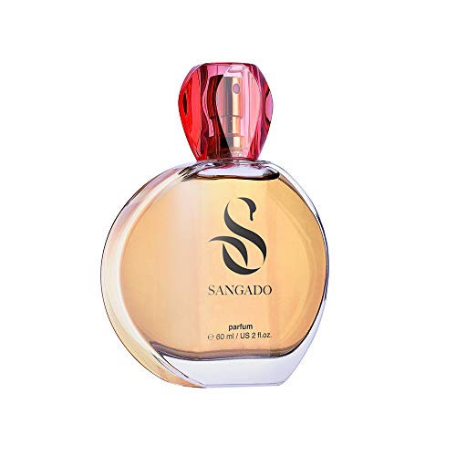 SANGADO Vainilla Capucchino Perfume para Mujeres, Larga Duración de 8-10 horas, Olor Lujoso, Oriental Vainilla, Francesas Finas, Extra Concentrado (Parfum), Spray de 60 ml, Un Gran Regalo Para Mujeres