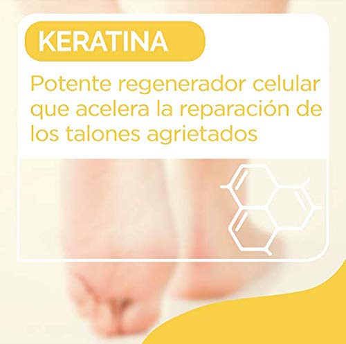 Scholl Crema de Pies Para Talones Agrietados, con Urea y Keratina - 60 ml