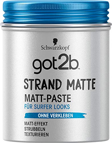 Schwarzkopf got2b - Pasta mate para playa (1 x 100 ml)