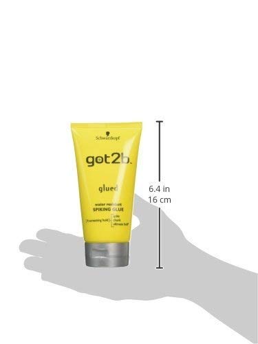 Schwarzkopf Got2b pegadosFabricación Styling Rematar Glue 150ml - Pack de 2