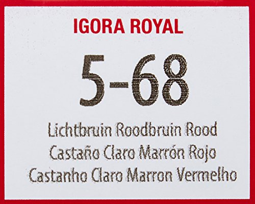 Schwarzkopf Igora Royal, Tinte Permanente, Tono 5-68, 60 ml